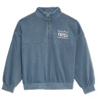 MSX245: Kids Graphic Half Zip Sweatshirt (6-14 Years)